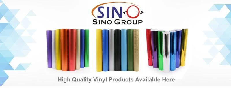 SINOVINYL Durability 2-3 Year Excellent Printability Laser Rainbow Self Adhesive Vinyl Roll Film