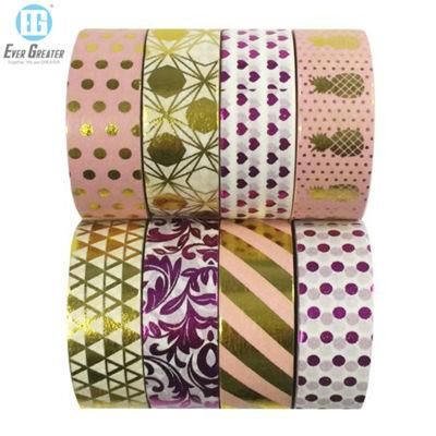 Fancy Decoration Waterproof Washi Tape Wholesale, Adhesive Washi Paper Tape