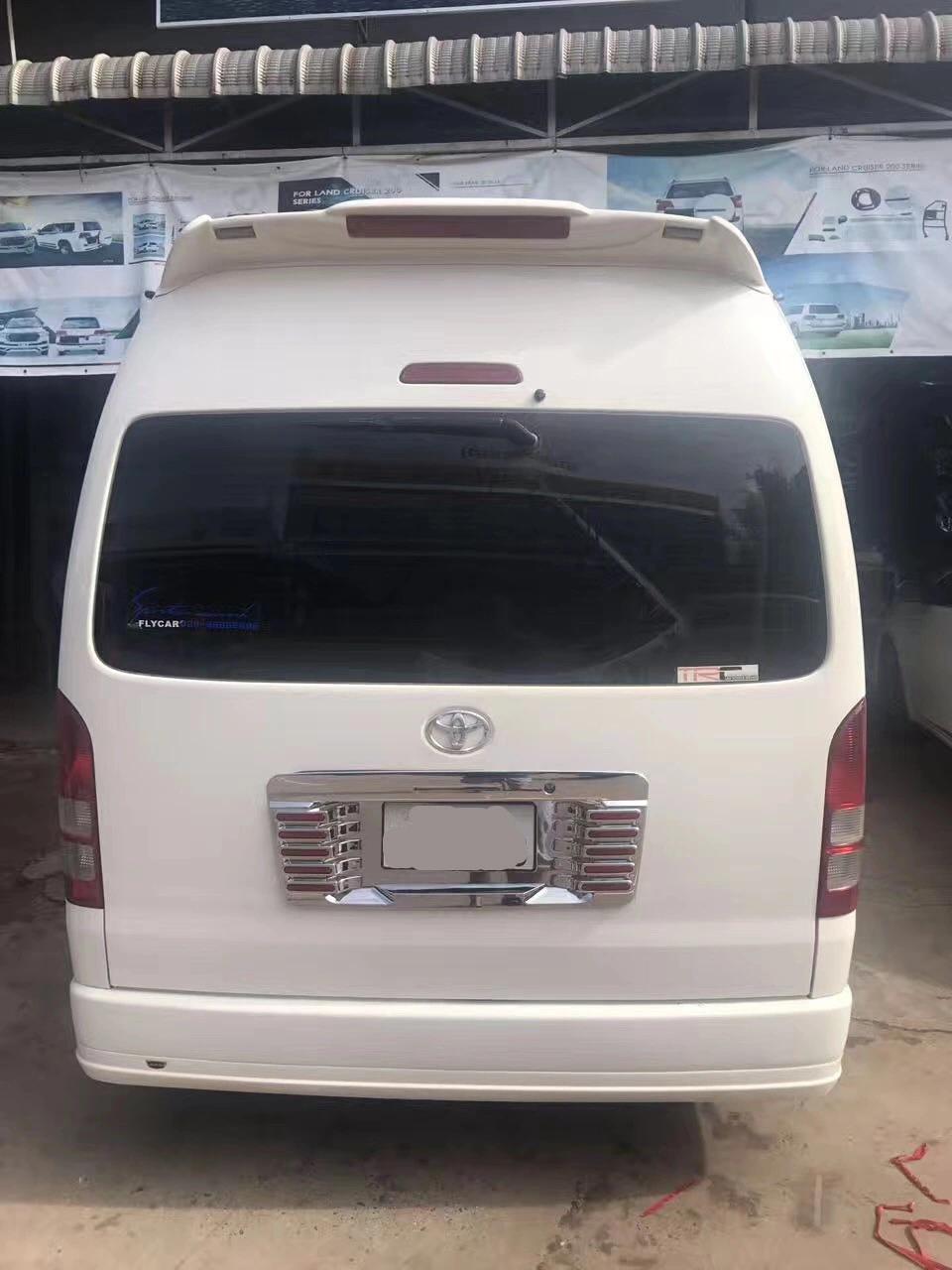 Car Accessories License Plate Frame with LED for Toyota Hiace 2015