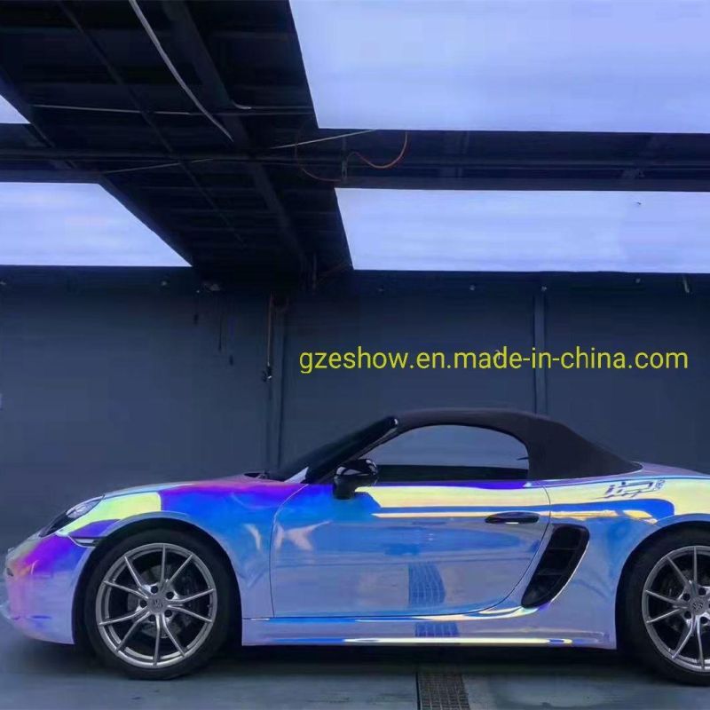 E-Show Glossy Rainbow Vinyl Wrap Film Car Sticker