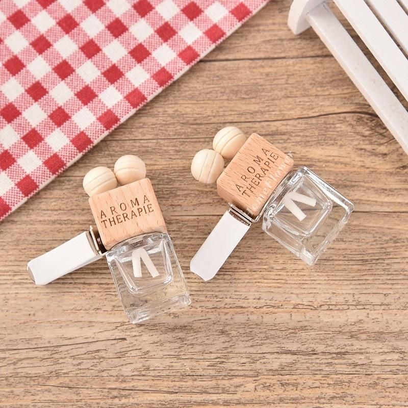 Wholesale 8ml Car Air Freshener 8ml Perfume Aroma Diffuse Glass Bottle