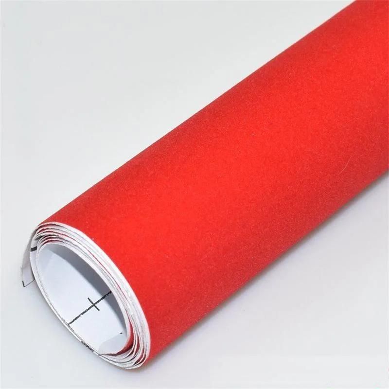 Many Colors High Quality Suede Fabric Wrap for Car Seat/Roof/Pillar/Wheels Interior
