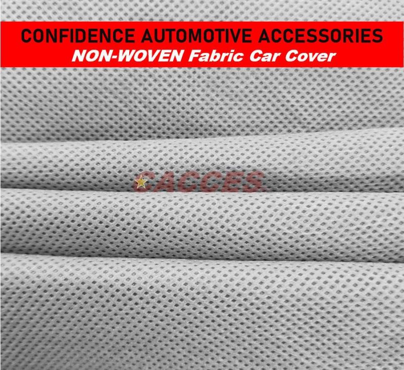 Hot Sale Waterproof Anti-UV Snow-Proof Car Cover Non-Woven Fabric with Soft Inner Surface Car Full Cover New Design Auto Accessories All Sizes and Weather Use