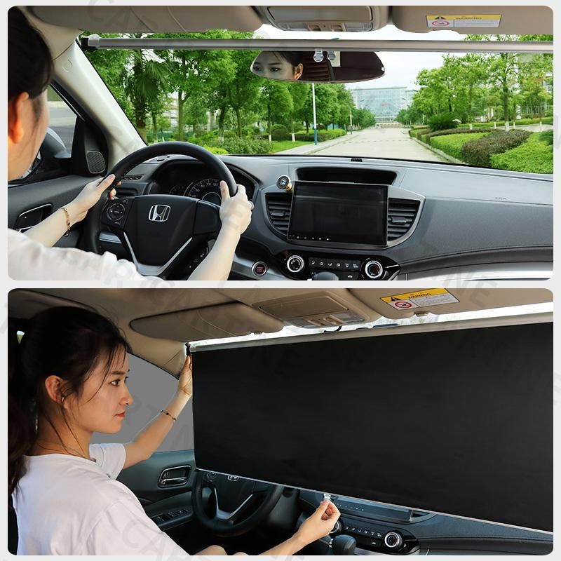 Front Windshield Roller Car Sunshade Auto Sun Shade 975mm