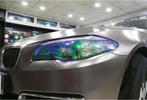 Transparent 3D Headlight Car Lamp Tint Film Car Decorative Film