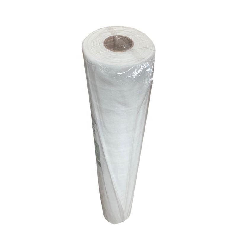 White 100% Polyester Fabric Nonwoven Painter Felt with PE Foil