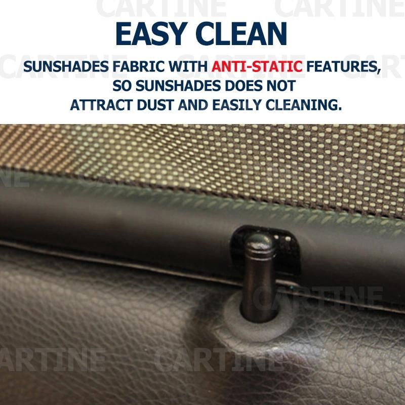 OEM Car Window Magnetic Sunshad Car Rear Window Roller Sunshade