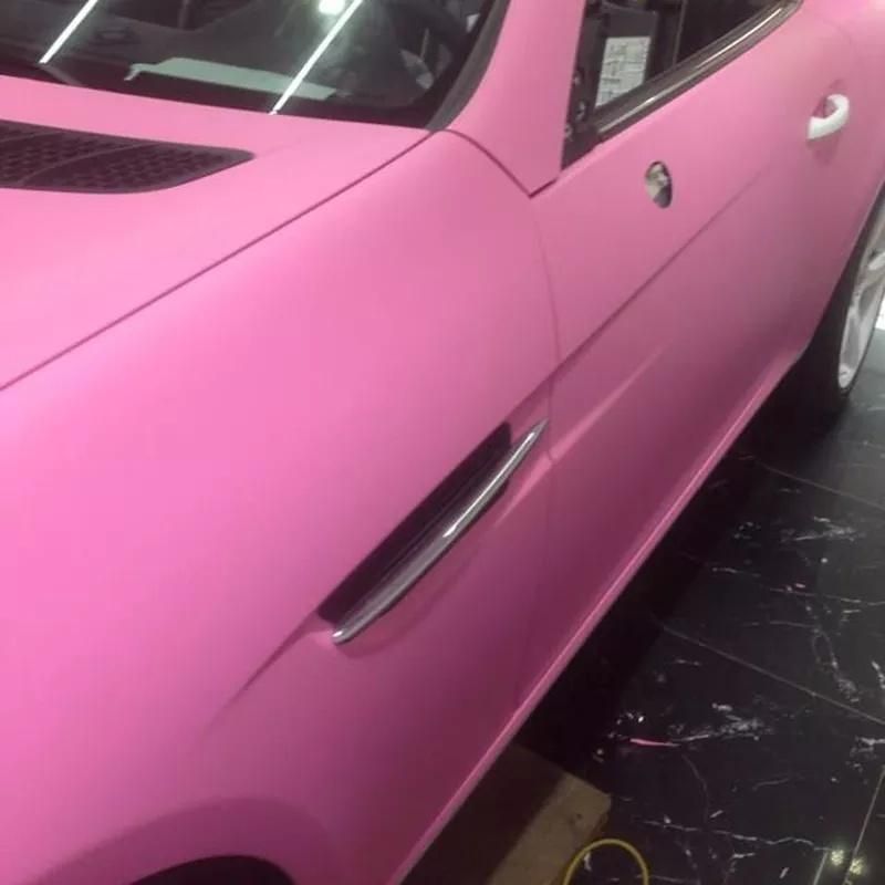 Car Styling Wrap Matte Pink Car Vinyl Film Body Sticker