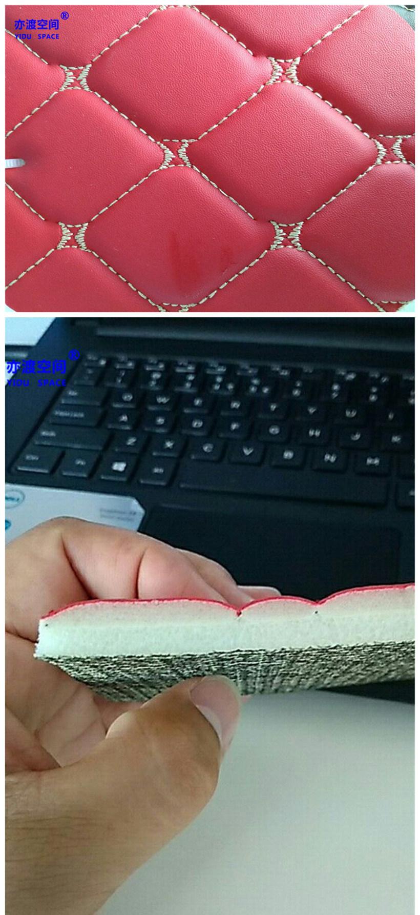 Wholesale Customized Hand Sewing Leather 5D Anti Slip Car Mats