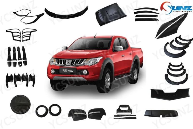 Ycsunz Pickup Accessories Matte Light Cover for L200 Triton 2015-2018