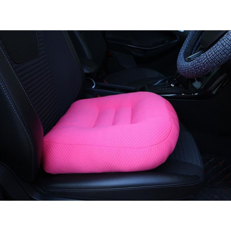 Car Seat Mat Car Booster Seat Cushion Heightening Height Boost Mat Air Permeable Mesh Portable Car Seat Pad Angle Lift Seat Cushion Ideal Wyz20372