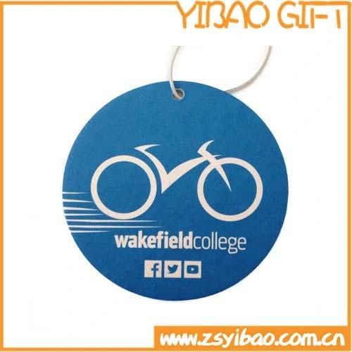 Custom Paper Car Air Freshener with Hanging White String (YB-AF-01)