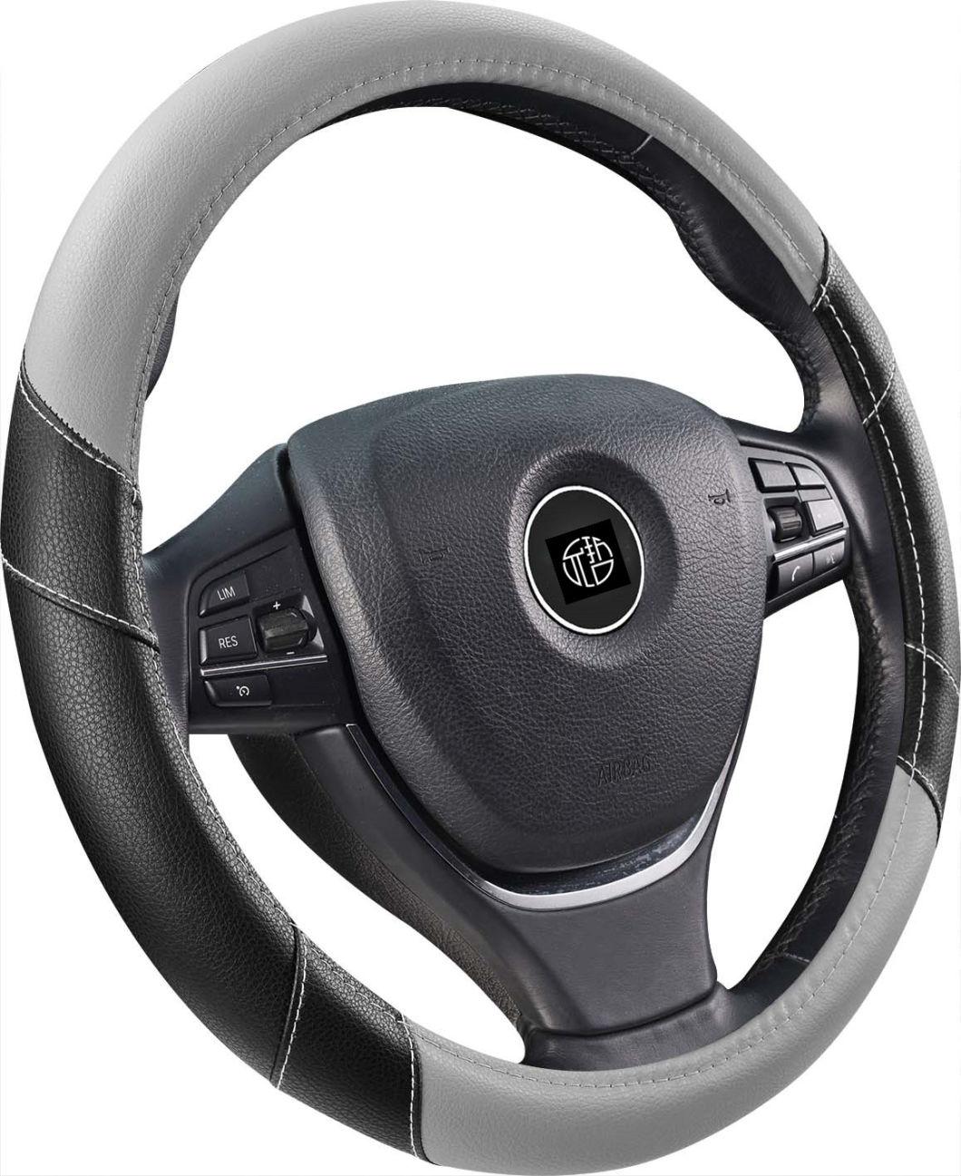 Imitation Leather Steering Wheel Cover for Toyota Volkswagen