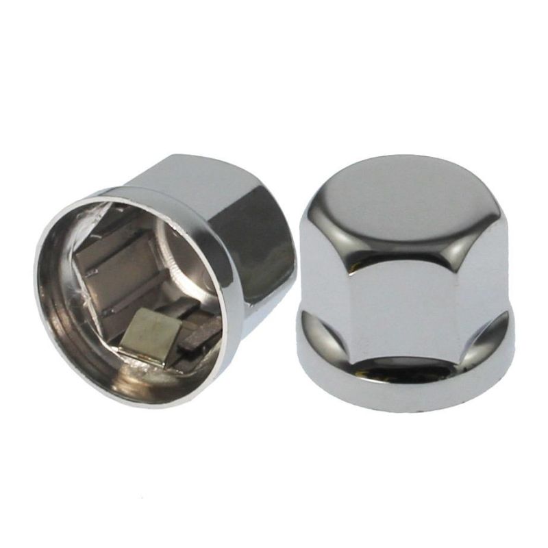 Chrome Plastic Wheel Lug Nut Cover