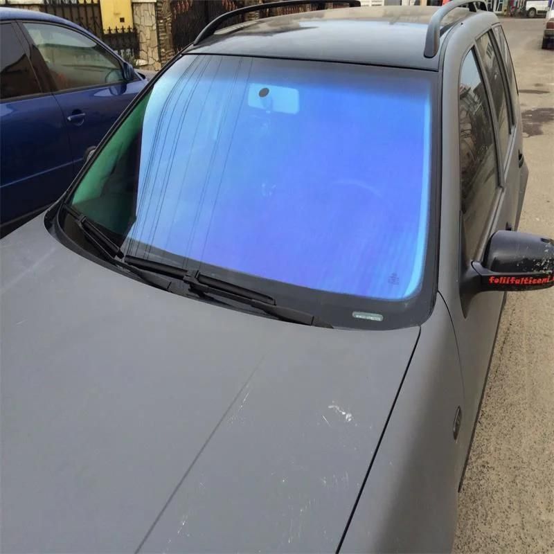 Professional Manufacturer Fashion Sun Protection Colorful Chameleon Window Film