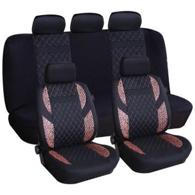 Full Set Single Mesh Quilting Car Seat Cover Luxury Car Seat Cover
