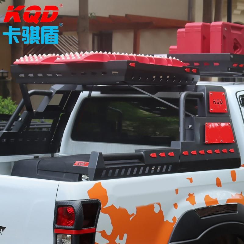 Bullet Style Pickup Roll Bar with Roof Basket for D-Max