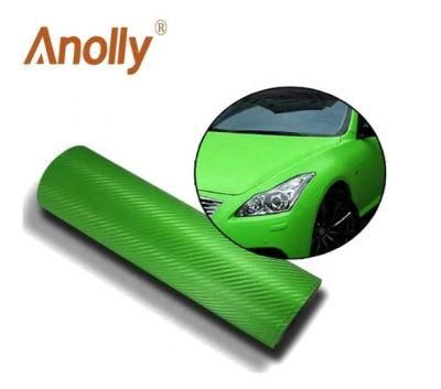 1.52*30m Full Body Carbon Fiber Ca Air Bubble Free Car Wrapping Film Vinyl