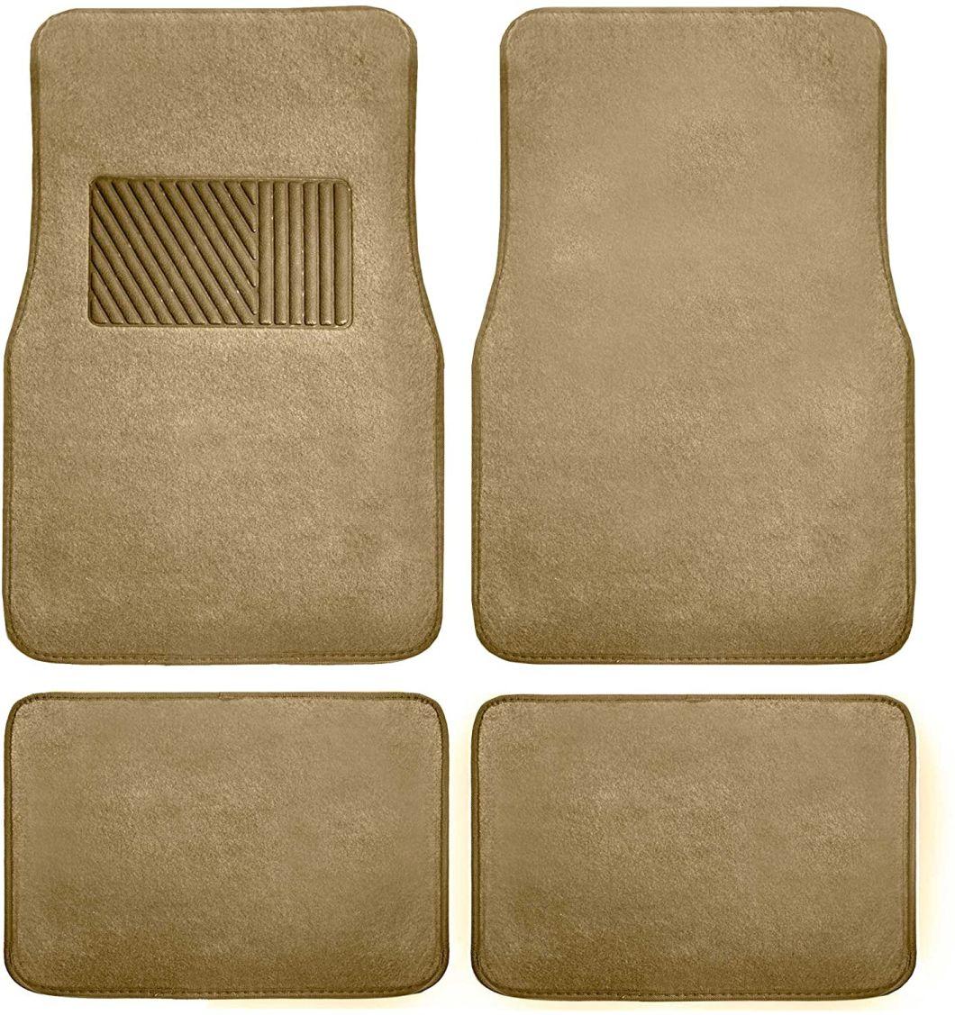 Auto Accessory Carpet Vehicle Floor Mats Yellow