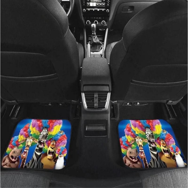 5PCS Universal Car Mats African Girl Series Print Wholesale Printable Designer Custom Car Floor Mats Full Luxury Car Mats Set