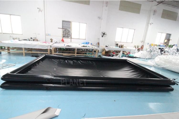 Factory Price Inflatable Water Containment Collector Car Mat for Washing