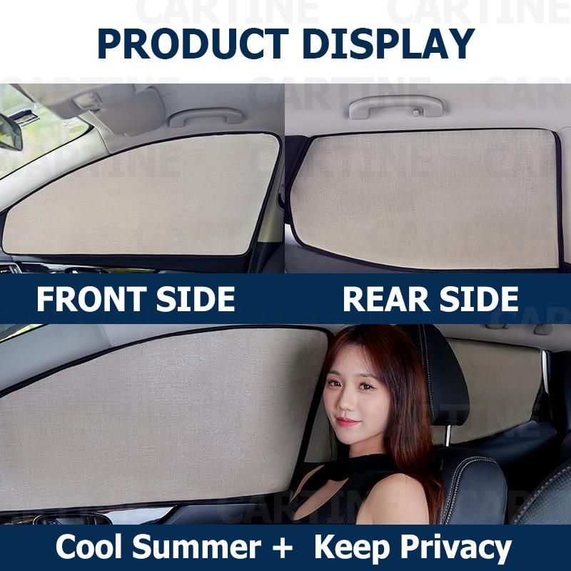 Car SUV Sunshade Foldable Black Window Car Sun Shade Black