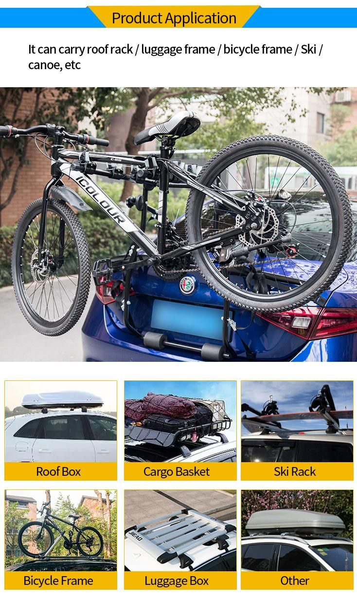 OEM Manufacturer Collapsible Hitch Bike Rack Rear Mounted Bike Rack for 2 Bikes