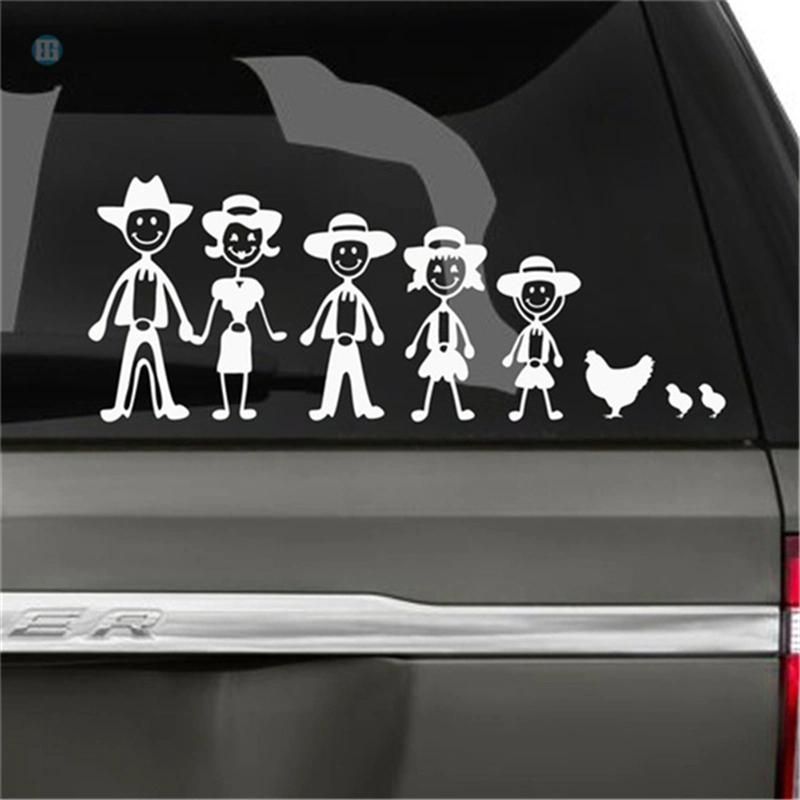 T-Rex Your Stick Figure Family Funny Vinyl Sticker