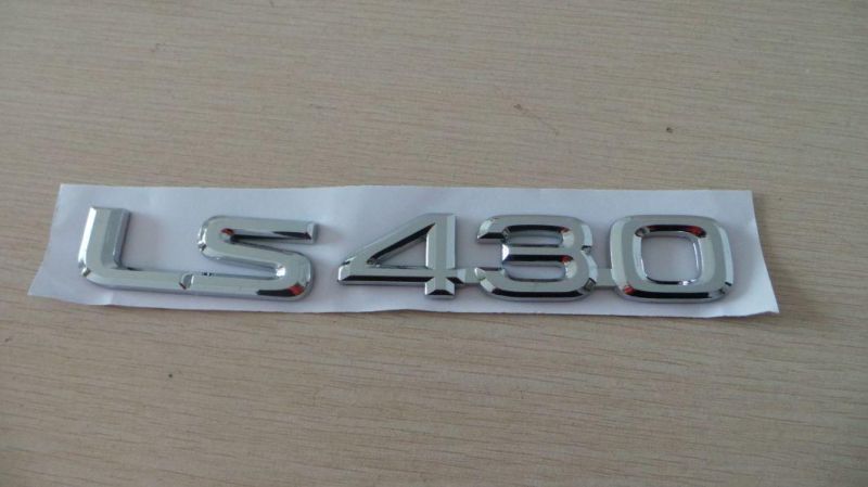 Custom Parts ABS Auto Accessories General Car Letter Badge Emblem