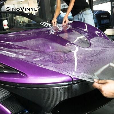 SINOVINYL Heat Repair TPU PPF Matte Transparent Car Body Paint Protection Film