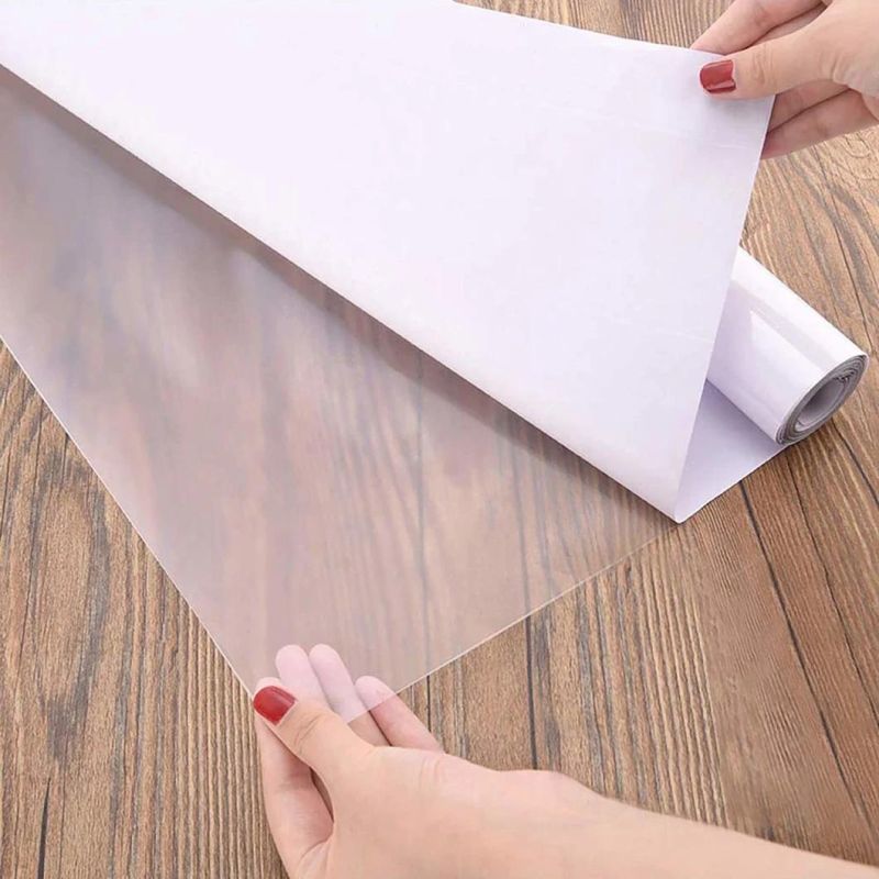 Transparent Self Adhesive Vinyl 80micron/120GSM Es-Tav120