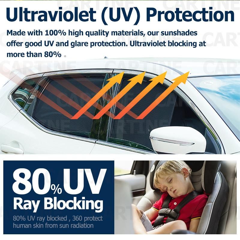 Magnetic Car Sunshade for RAV4