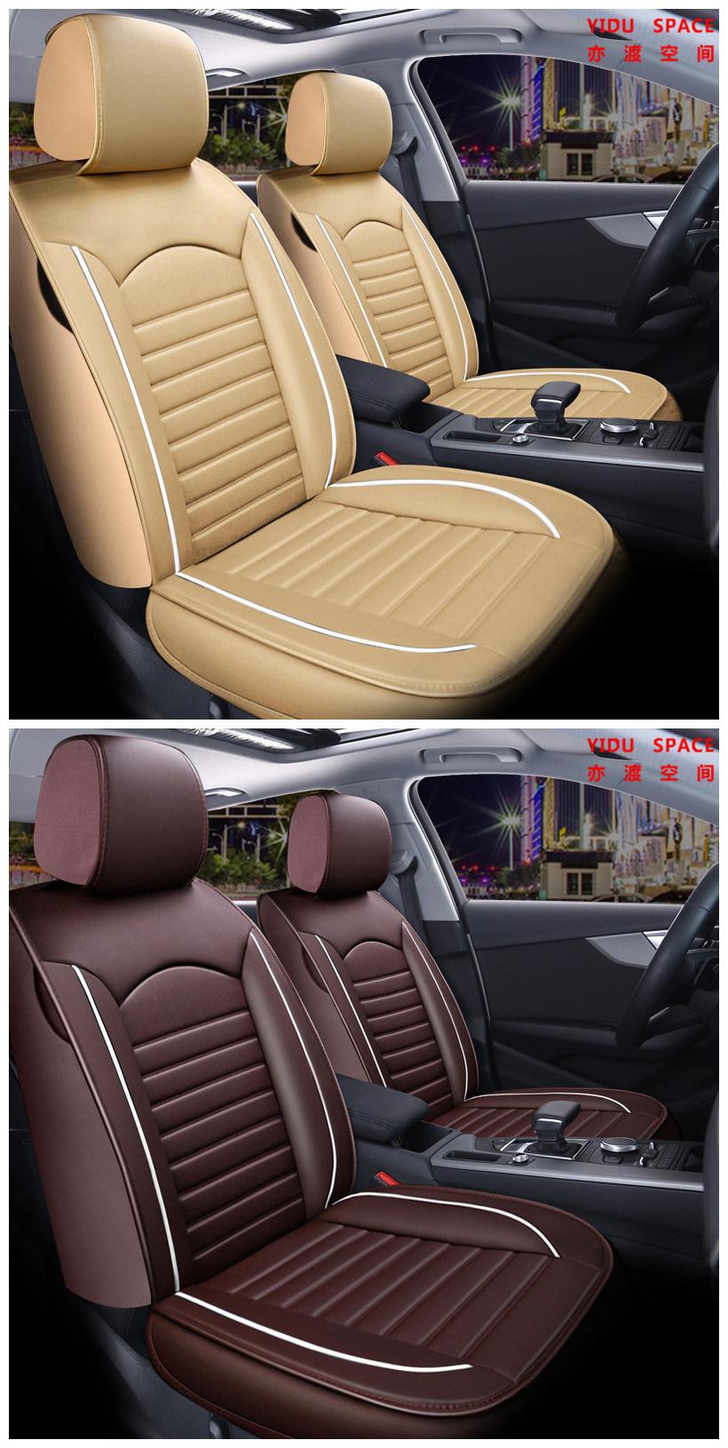 Car Accessories Car Decoration 360 Degree Full Covered Car Seat Cover Universal Luxury PU Leather Auto Car Seat Cushion