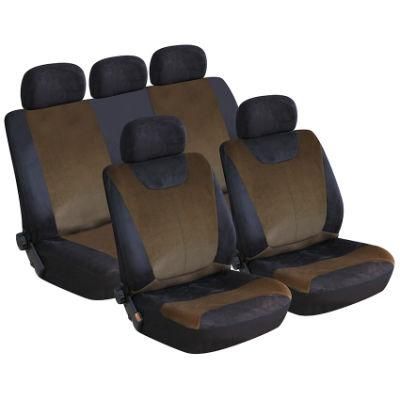 9PCS/Set Suede Fabric and Dense Velvet Well-Fit Car Seat Cover