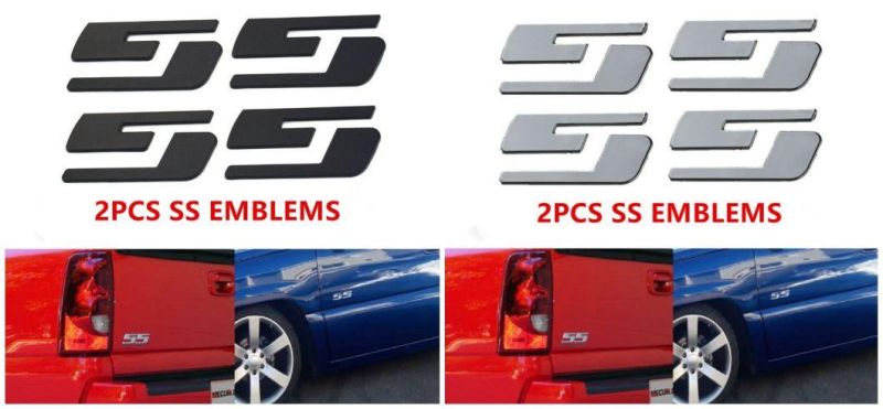 Sle Sierra Sle Jimmy Door Tailgate Letter Nameplate Emblem Gmc Sierra ABS Plastic Car Auto Trunk Rear Badge Decal Sticker Car Parts Car Decoration Accessories