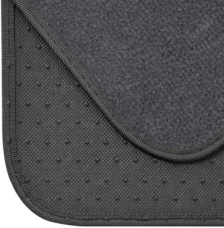 Car Accessory Classic Carpet Floor Mats Gray