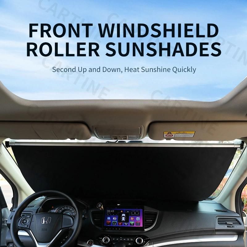 Front Windshield Auto Car Windshield Sun Visor Retractable Sun Shade Car Curtain