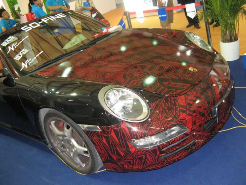 Competitive Price PVC Car Wrap Vinyl with Good Quality