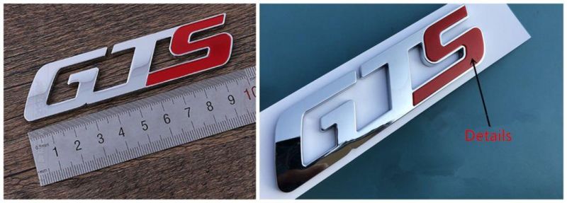 Gts Car Emblem Maserati Auto Emblem Auto Badge Car Badge Decal Sticker Logo Car Accessories Car Parts Decoration Auto Accessories Auto Parts