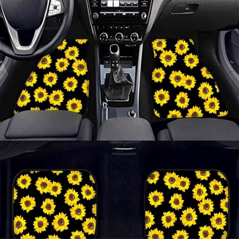 High Quality Luxury Unique Non-Slip Double Layer Car Mats 7D Pretty Cheap Car Floor Mats for Left Hand Drive Car Models