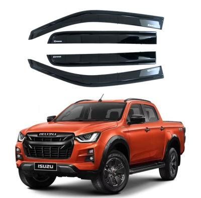 Car Exterior Accessories Sun Visor Door Rain Guard Window Visor for Isuzu D-Max 2020~on