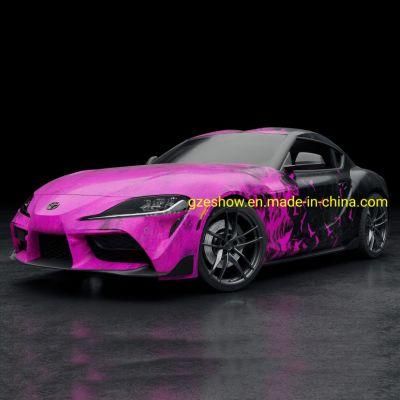 Self Adhesive Vinyl Car Graphics Printing Car Wrapping Film