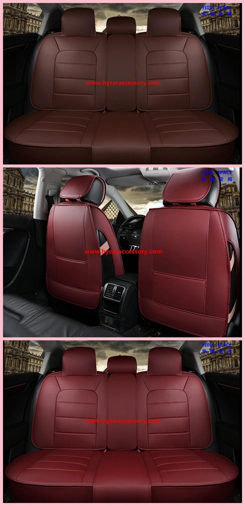 Car Accessories Car Decoration All Weather Universal Black PU Leather Auto Car Seat Cover