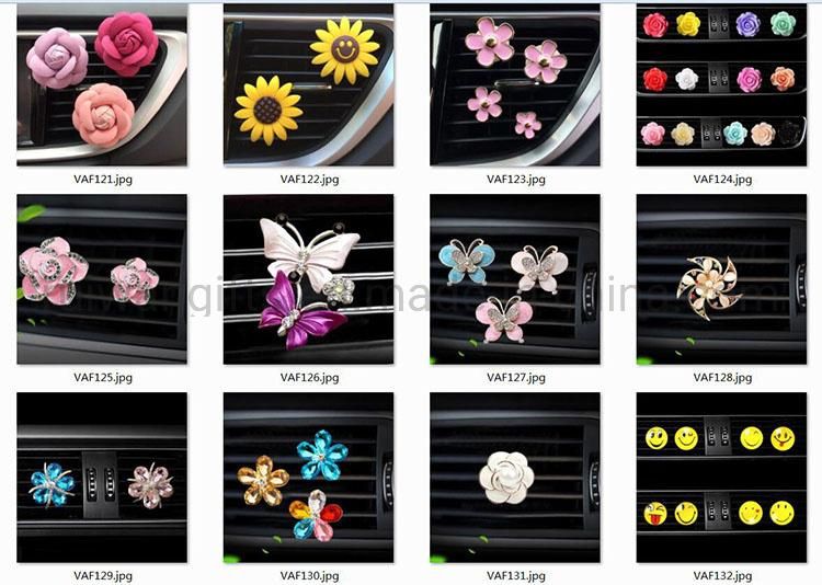 Rose Flower Auto Outlet Air Freshener for Car