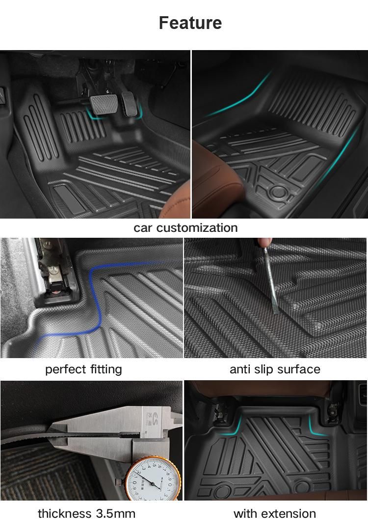 Custom Fit for Honda City Car Foot Mats Boot Liner