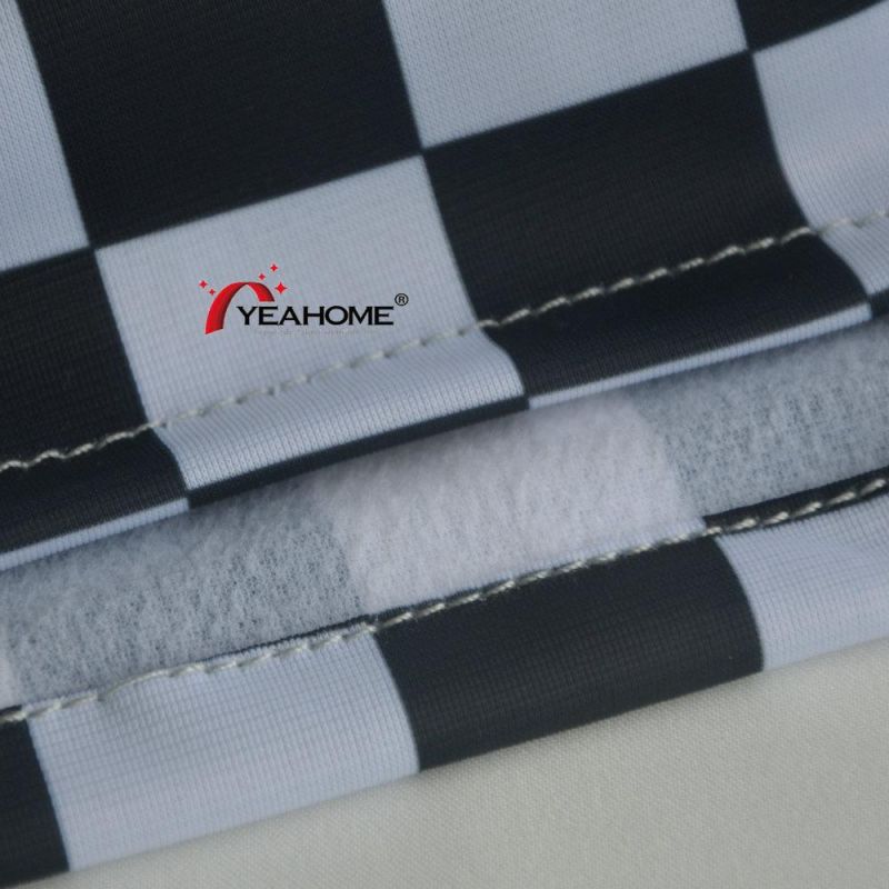 Classic Checks Printed Design Dust-Proof Sedan Indoor Car Cover