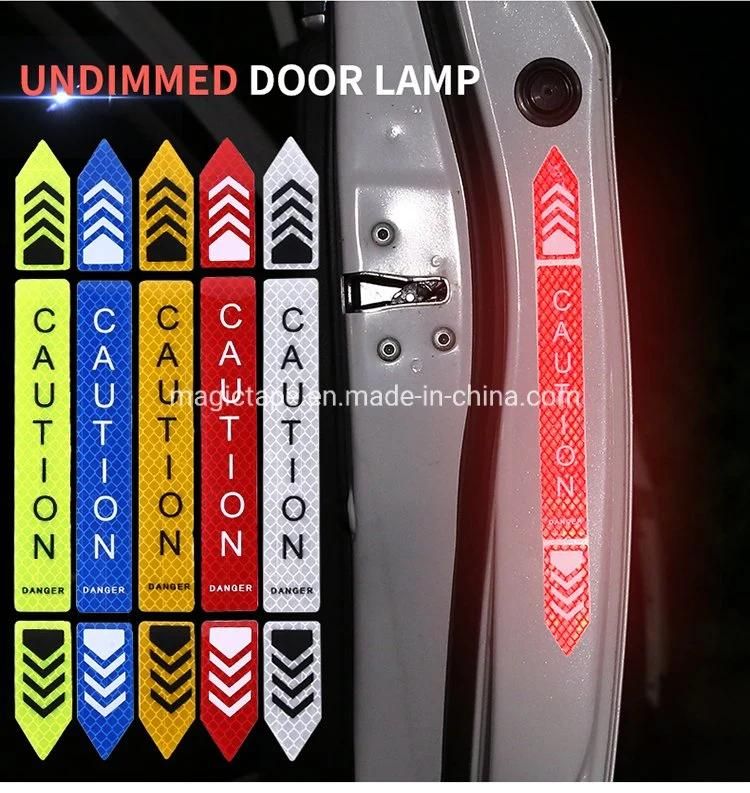 Custom Adhesive Decorative PVC Vinyl Reflective Stickers for Car Door