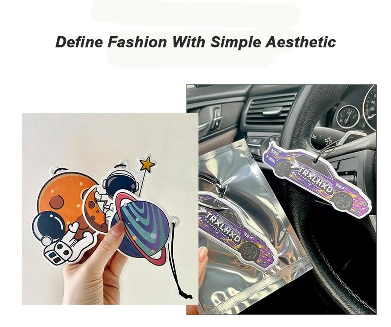 Custom Car Air Fresheners Hot Sale Safety Air Freshener