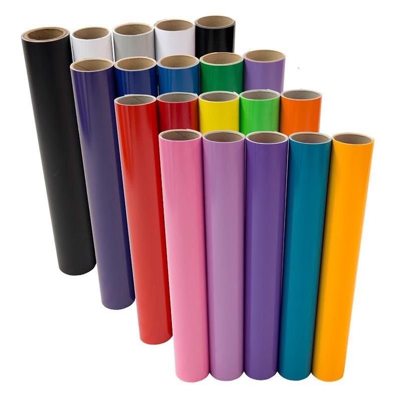 Eachsign Wholesale Colour Sign Cut Film Material Rolls PVC Self Adhesive Plotter Cutting Color Vinyl Colorful