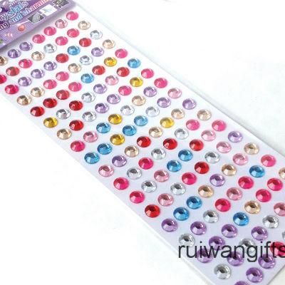 Rhinestone Diamond Acrylic Crystal Sticker for Car Sticker